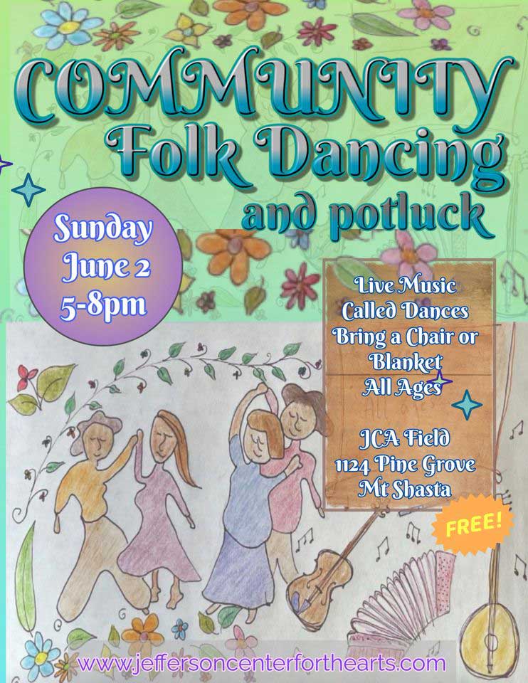 Community Folk Dancing and Potluck